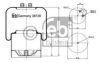 FEBI BILSTEIN 38728 Boot, air suspension
